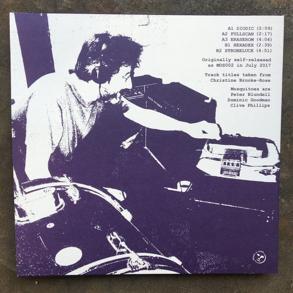 Mosquitoes – Mosquitoes (10", World Of Echo, 2021) Back Cover
