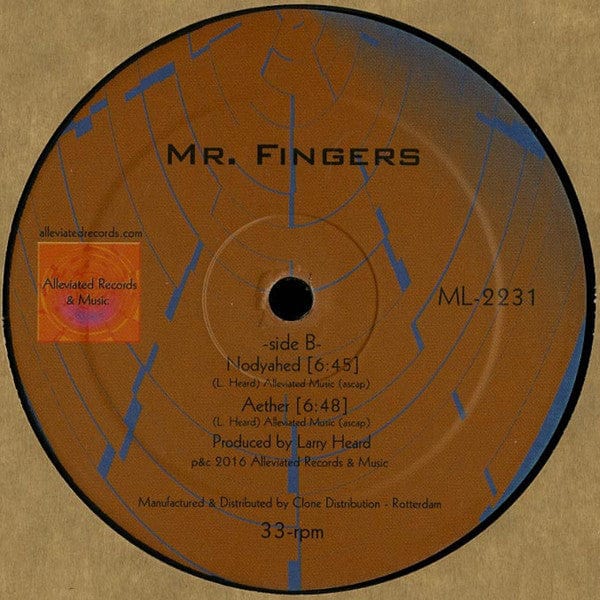 Mr. Fingers - Outer Acid EP (12", EP) Alleviated Records