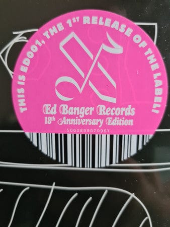 Mr Flash A Bass Day – Radar Rider / F.I.S.T. (12", White, 18th Anniversary Edition, Ed Banger Records, 2021) Front Cover