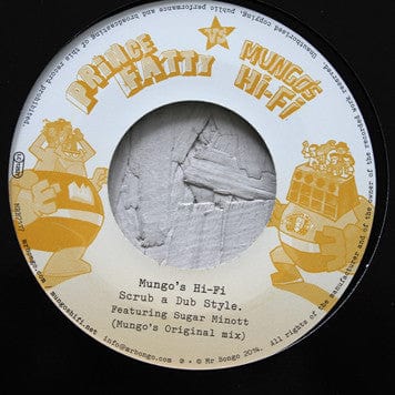 Mungo's Hi-Fi Featuring Sugar Minott - Scrub A Dub Style (7") on Mr Bongo at Further Records