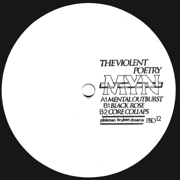 Myn - The Violent Poetry (12", EP) Pinkman