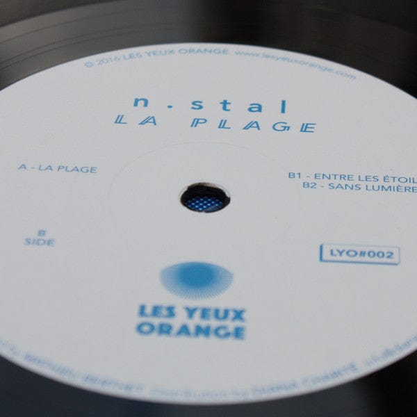 N.Stal – La Plage (12", Les Yeux Orange, 2016) Image 4