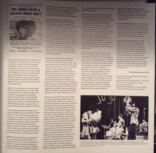 Ndikho Xaba And The Natives – Ndikho Xaba And The Natives (LP, Mississippi Records, 2022) Image 5