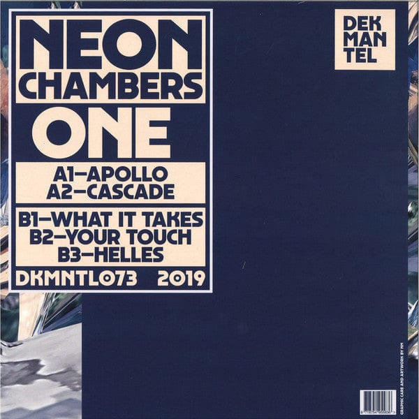Neon Chambers – One (12", Dekmantel, 2019) Back Cover