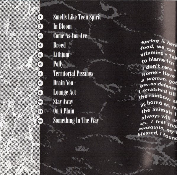 Nirvana - Nevermind (CD) DGC,Sub Pop CD 720642442524