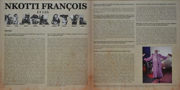 Nkotti François And Les Black Styl - Muwaso Mwa Longue / Nja Ka (12") Ketu Records Vinyl