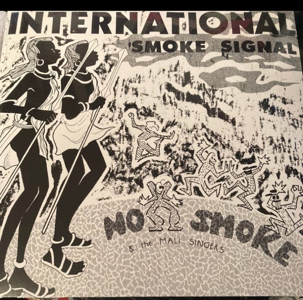 No Smoke – International Smoke Signal (2x12", Clear Vinyl, Warriors Dance, 2021) Front Cover