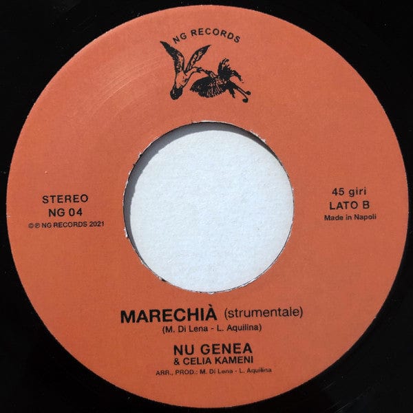 Nu Genea Célia Kameni – Marechià (7", NG Records, 2021) Image 4