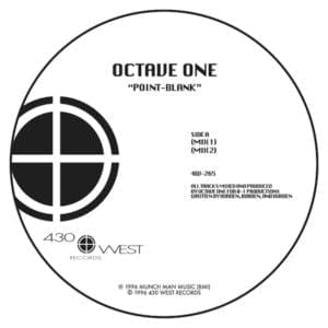 Octave One – Point-Blank (12", 430 West, 2017) Front Cover