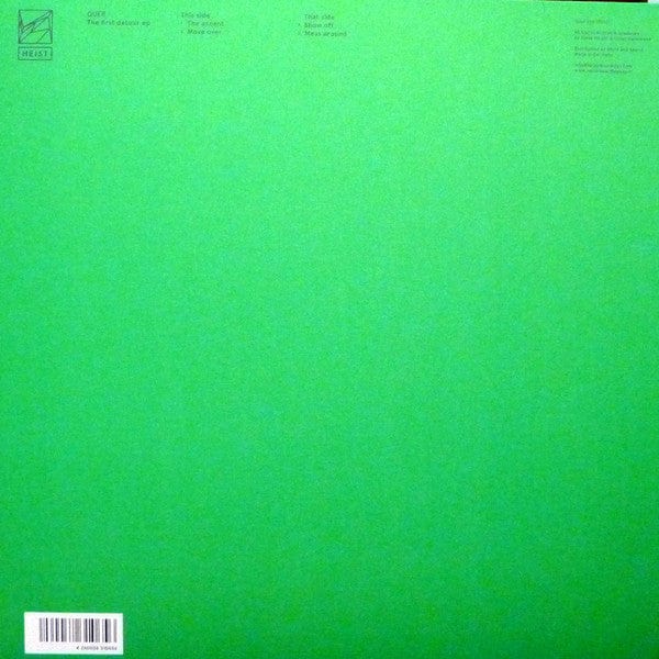 OUER – The First Detour EP (12", Heist, 2016) Image 3