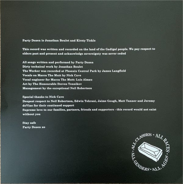 Party Dozen – The Real Work (LP, Pearlescent Bronze, Temporary Residence Limited, 2022) Image 5