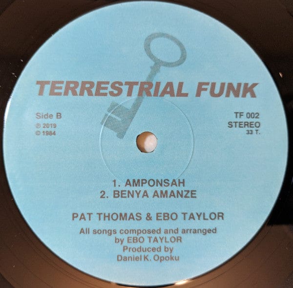 Pat Thomas Ebo Taylor – Pat Thomas & Ebo Taylor (LP, Terrestrial Funk, 2019) Image 4
