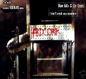 Van Gils De Goeij – I Don't Need You Anymore (12", Tetsuo, 1999) Front Cover
