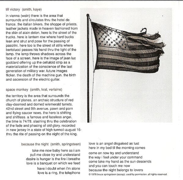 Patti Smith Group - Easter (CD) Arista,BMG CD 078221882620