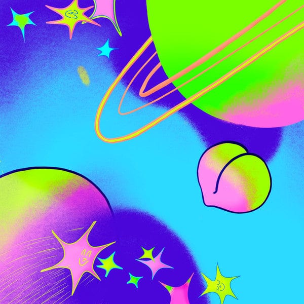 Peach – Galaxy Girl EP (12", Peach Discs, 2021) Front Cover