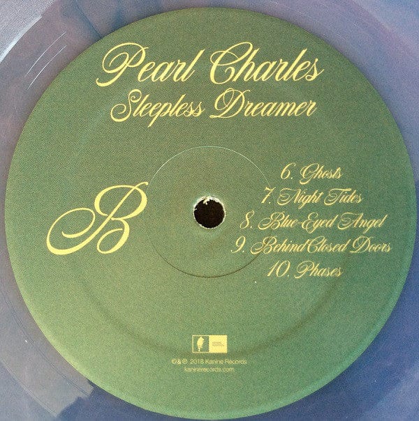 Pearl Charles – Sleepless Dreamer (LP, Pink-Blue Splatter, Kanine Records, 2021) Image 5