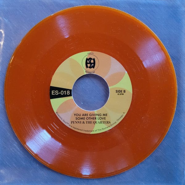 Penny & The Quarters – You And Me (7", Transparent Orange, Numero Group, 2021) Image 4