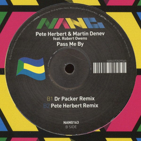 Pete Herbert & Martin Denev Feat. Robert Owens - Pass Me By (12") Nang Records Vinyl 5055373529561
