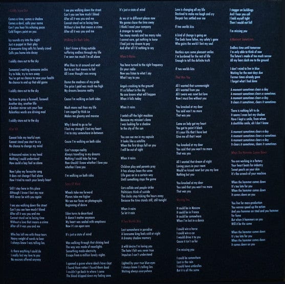 Pink Turns Blue – If Two Worlds Kiss (LP, Clear, Dais Records, 2019) Image 3