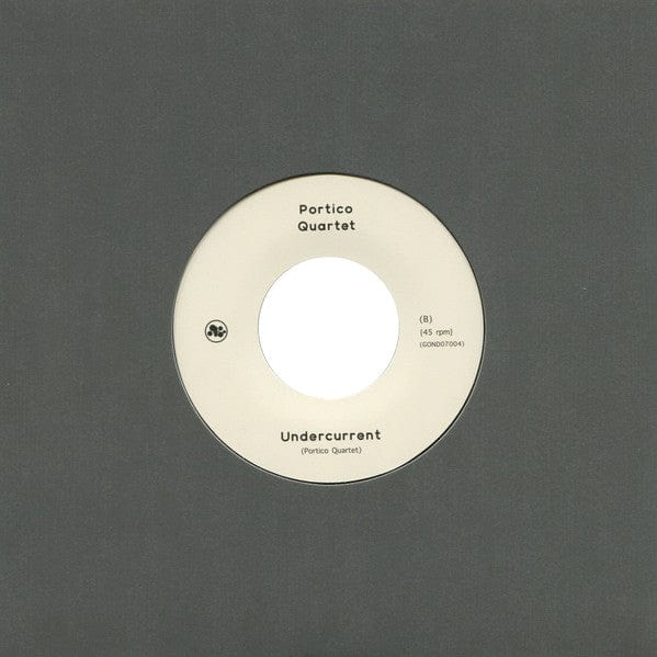 Portico Quartet – Endless / Undercurrent (7", Gondwana Records, 2020) Back Cover