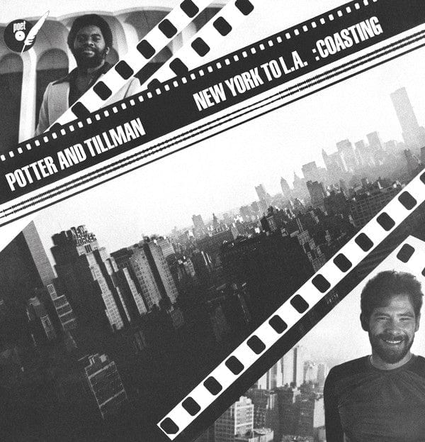 Potter And Tillman – N.Y. To L.A.: Coasting (LP, High Jazz* Records, 2019) Front Cover