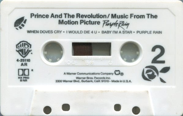 Prince And The Revolution – Purple Rain (Cassette, Warner Bros. Records, 1984) Image 4