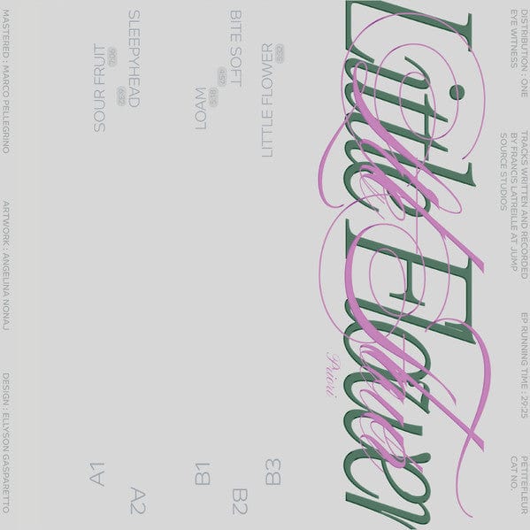 Priori (2) - Little Flower (12") Not On Label (Priori (2) Self-released) Vinyl