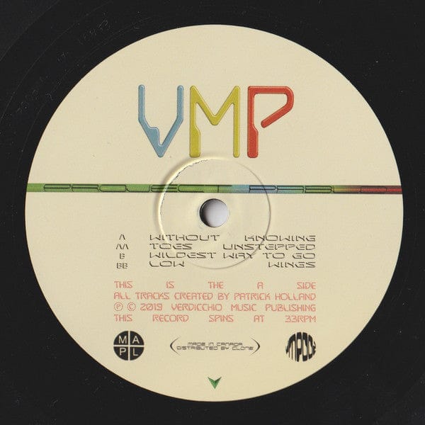 Project Pablo - Low Wings (12") Verdicchio Music Publishing Vinyl