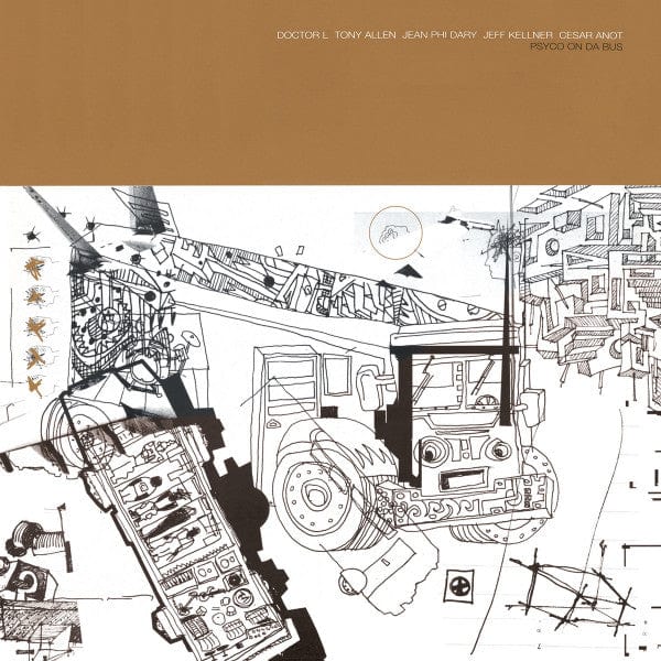 Psyco On Da Bus - Psyco On Da Bus (2xLP) Comet Records,Planet Woo Vinyl