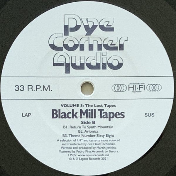 Pye Corner Audio - Black Mill Tapes Volume 5: The Lost Tapes (LP) Lapsus Records Vinyl 4062548026672
