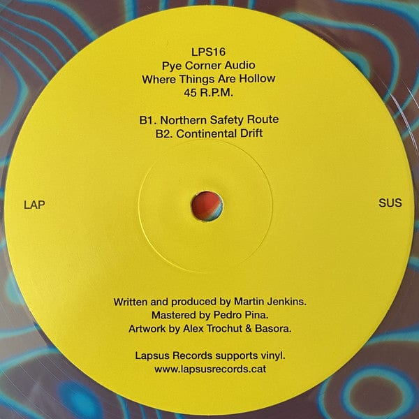 Pye Corner Audio - Where Things Are Hollow (12", EP, Tur) Lapsus Records