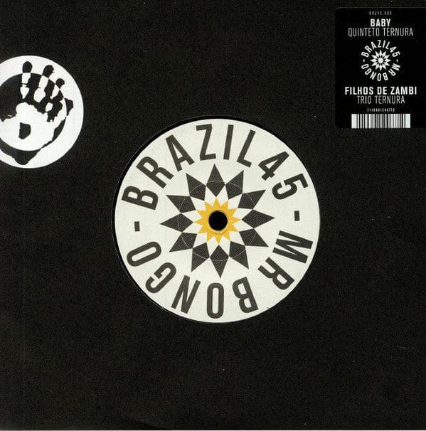 Quinteto Ternura, Trio Ternura - Baby / Filhos De Zambi (7", Single) Mr Bongo, Brazil45