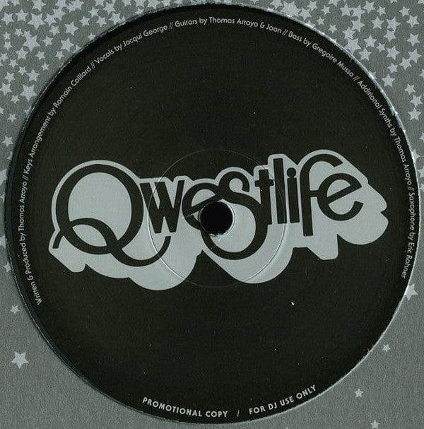 Qwestlife Feat. Jacqui George - Give Me A Minute (12") Glitterbox Vinyl