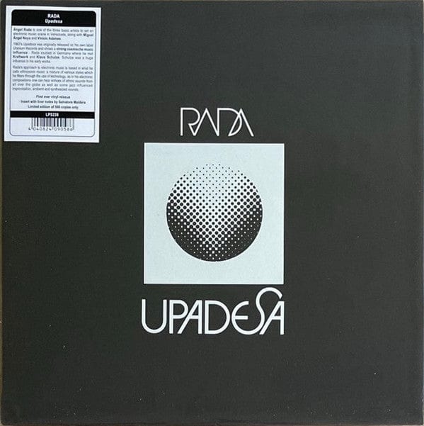 Rada – Upadesa (LP, Wah Wah Records, 2022) Front Cover