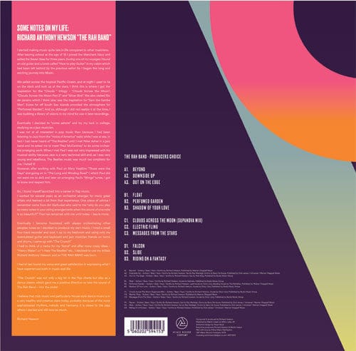 RAH Band – Producers Choice (2xLP, Atjazz Record Company, 2020) Back Cover