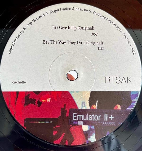 Raphaël Top-Secret Antoine Kogut RTSAK – Give It Up / The Way They Do ... (12", Cachette, 2022) Image 4