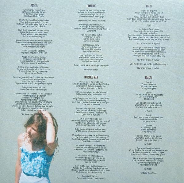 Reb Fountain – Iris (LP, Transparent Turquoise Vinyl, Flying Nun, 2021) Image 5