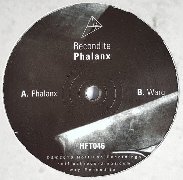 Recondite – Phalanx (12", Hotflush Recordings, 2016) Image 3