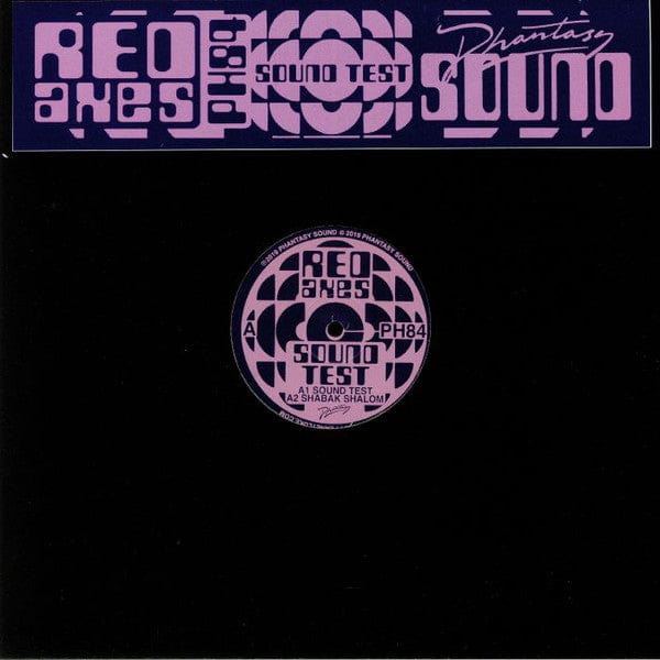 Red Axes – Sound Test (12", Phantasy Sound, 2019) Front Cover