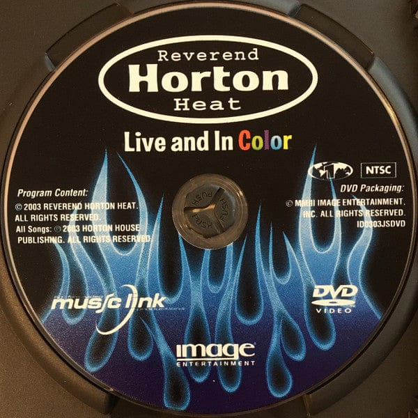 Reverend Horton Heat - Live And In Color (DVD) Image Entertainment DVD 014381030327