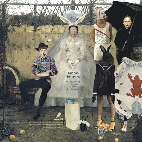 Rhadoo – Semantics EP (2x12", Nervmusic Records, 2019) Back Cover