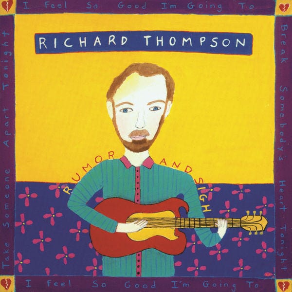 Richard Thompson – Rumor And Sigh (CD, Capitol Records) Front Cover