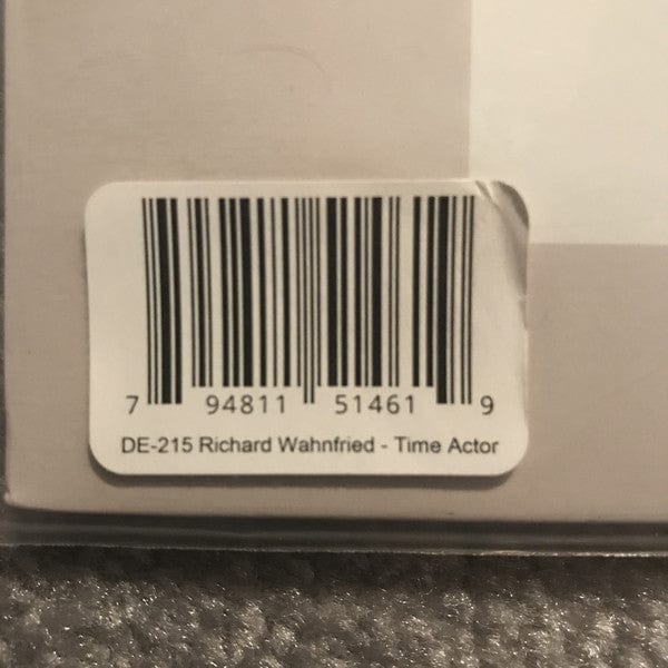 Richard Wahnfried – Time Actor (2xLP, Dark Entries, 2018) Image 9