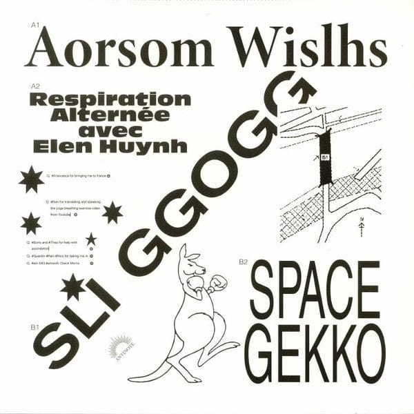 River Yarra – Lucky Boy (12", Antinote, 2018) Back Cover