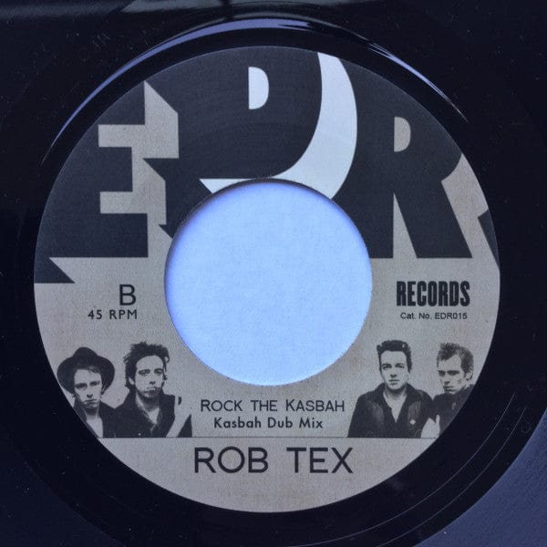 Rob Tex – Rock The Kasbah (7", EDR Records, 2012) Image 4