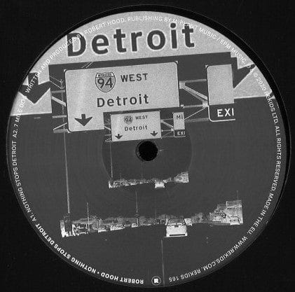 Robert Hood - Nothing Stops Detroit (12") REKIDS Vinyl