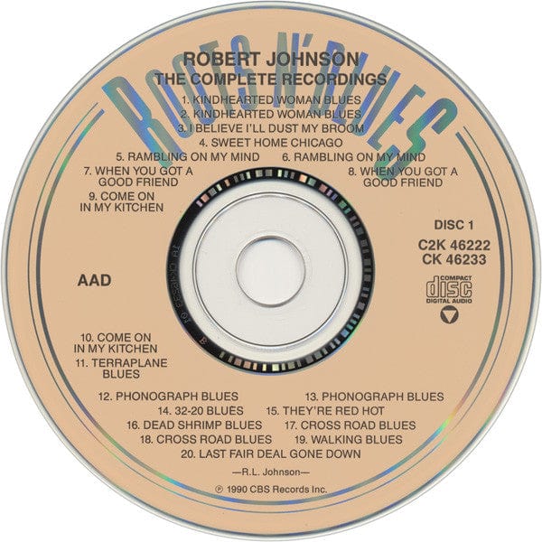 Robert Johnson – The Complete Recordings (2xCD+Box Set, Columbia, 1990) Image 5