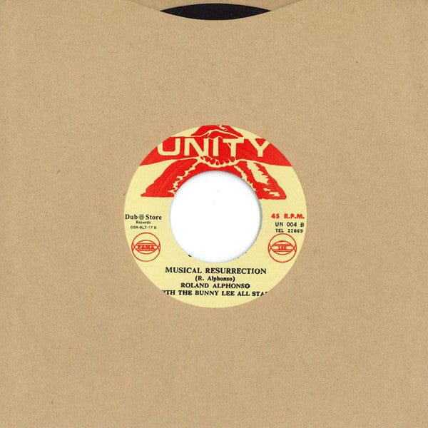 Roland Alphonso With The Bunny Lee All Stars* - 1000 Tons Of Megaton / Musical Resurrection (7") Unity (3),Dub Store Records Vinyl