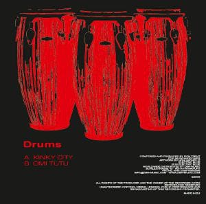 Ron Trent - Humans Drums & Machines (12") Electric Blue (3) Vinyl