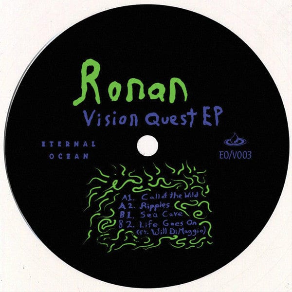 Ronan – Vision Quest EP (12", Eternal Ocean, 2021) Front Cover